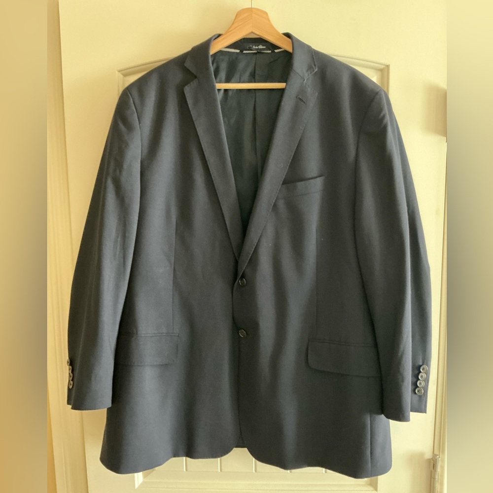 Lands End navy blazer traditional fit